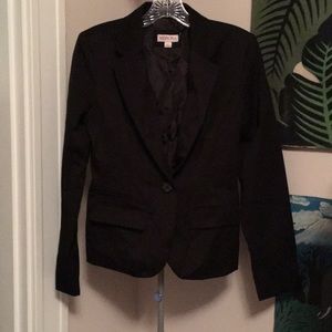 black blazer